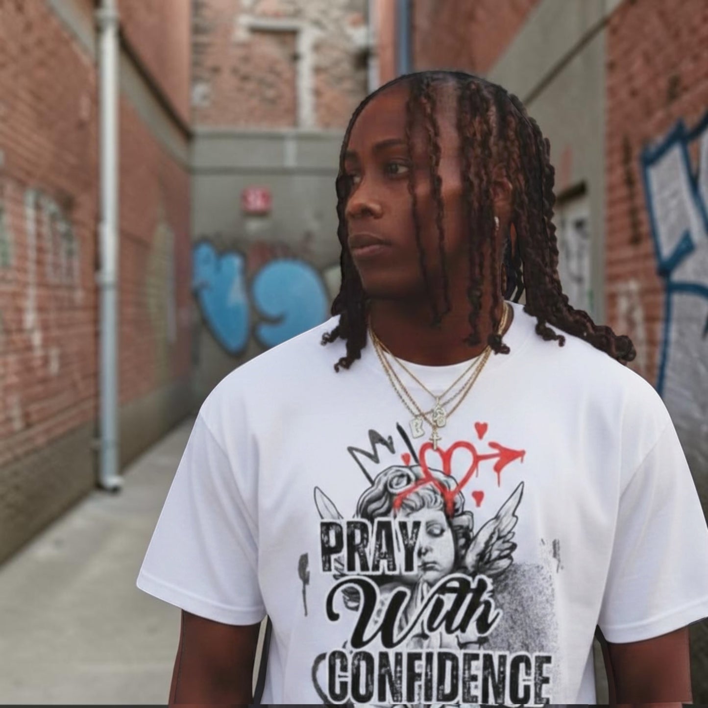 “GODFIDENCE” Urban Heavyweight T-Shirt