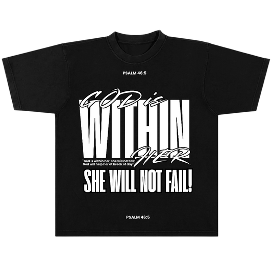 Her “Psalms 45:5” - Black Shirts