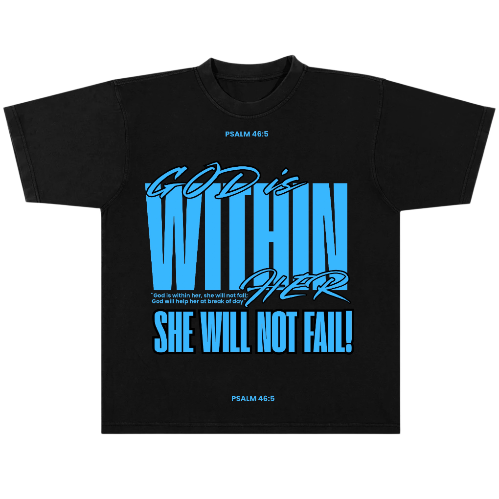 Her “Psalms 45:5” - Black Shirts