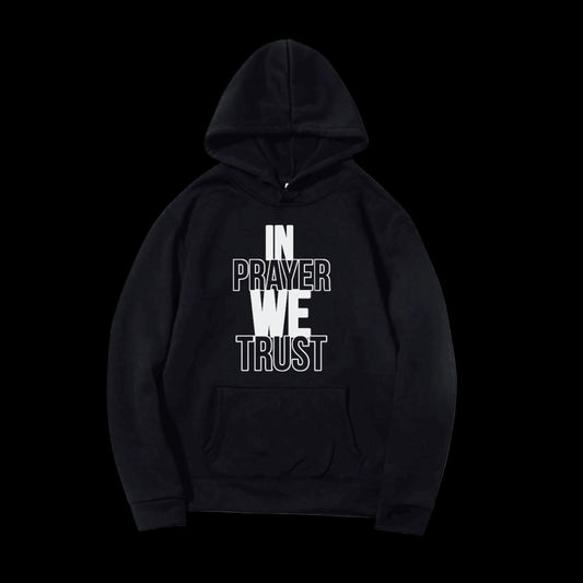 “In Prayer We Trust x Prayers Club ” - Hoodies | Front and Back | Custom Color