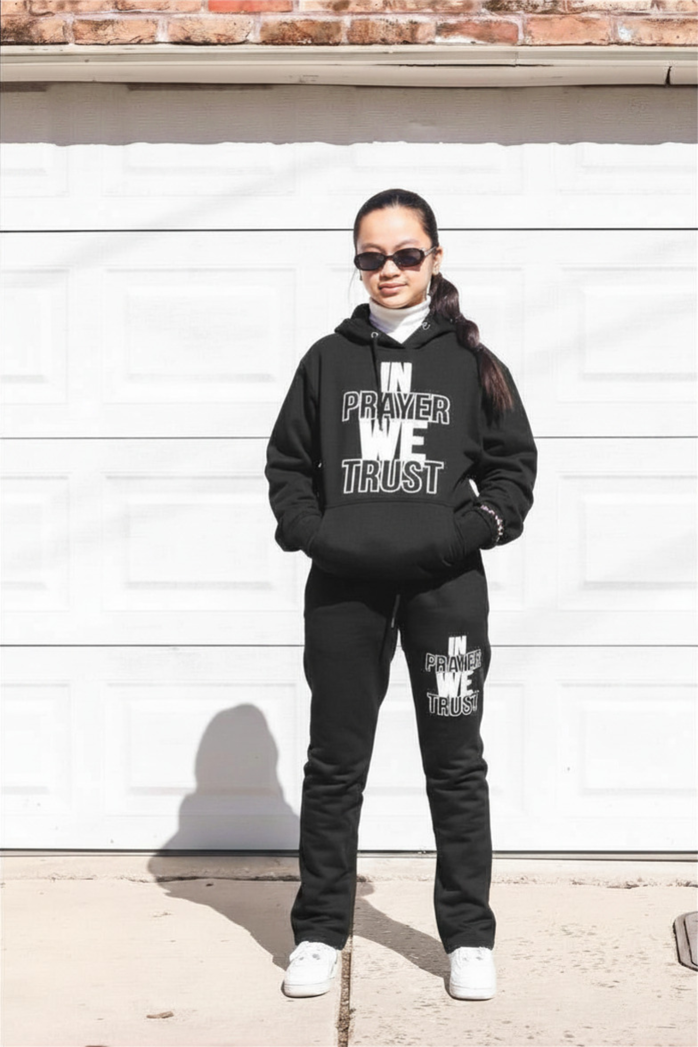 “In Prayer We Trust | Prayers Club” - Hoodie Set