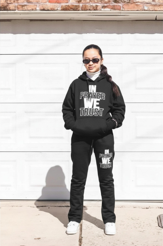 “In Prayer We Trust | Prayers Club” - Hoodie Set