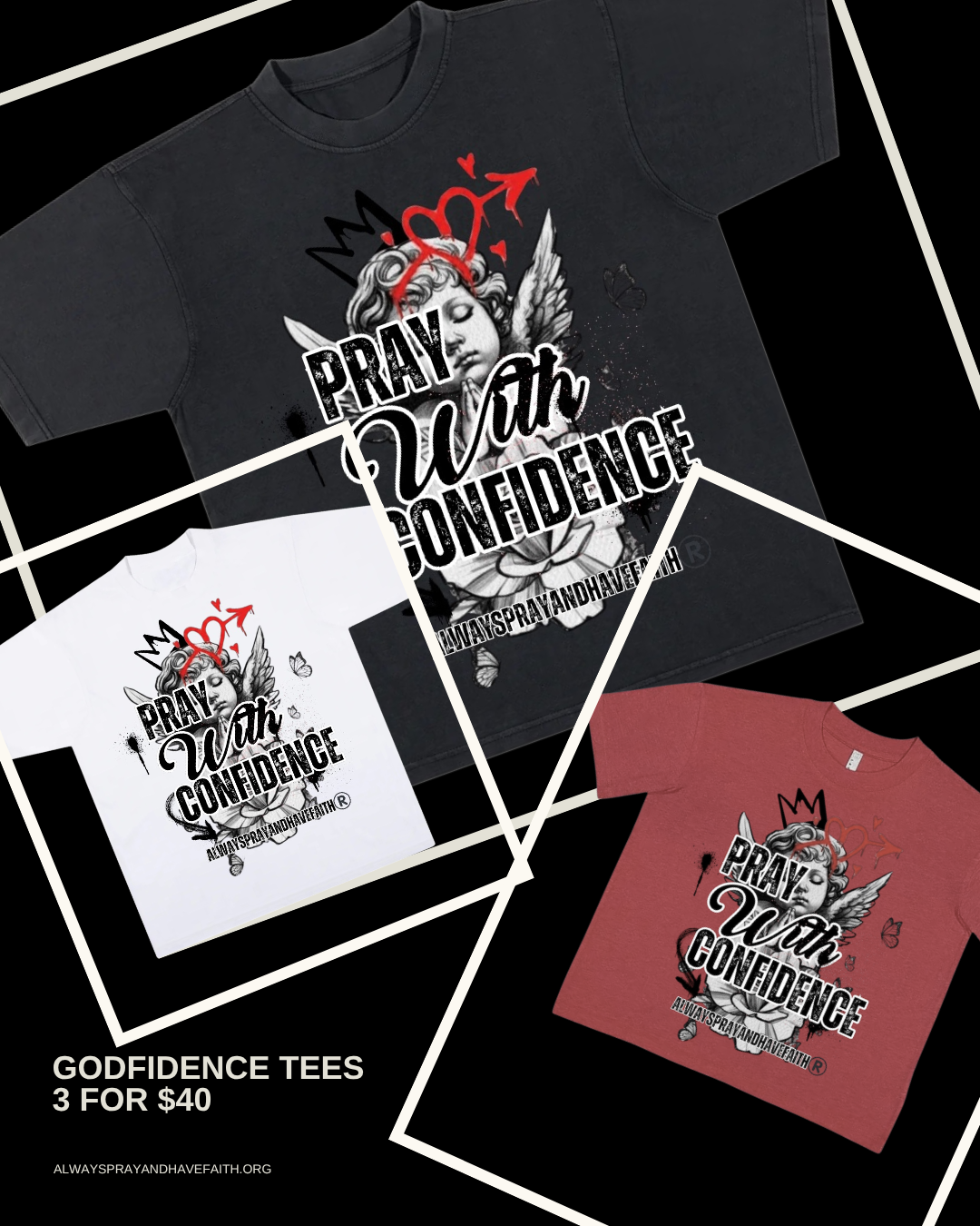 “GODFIDENCE” 3 Pck Bundle Deal